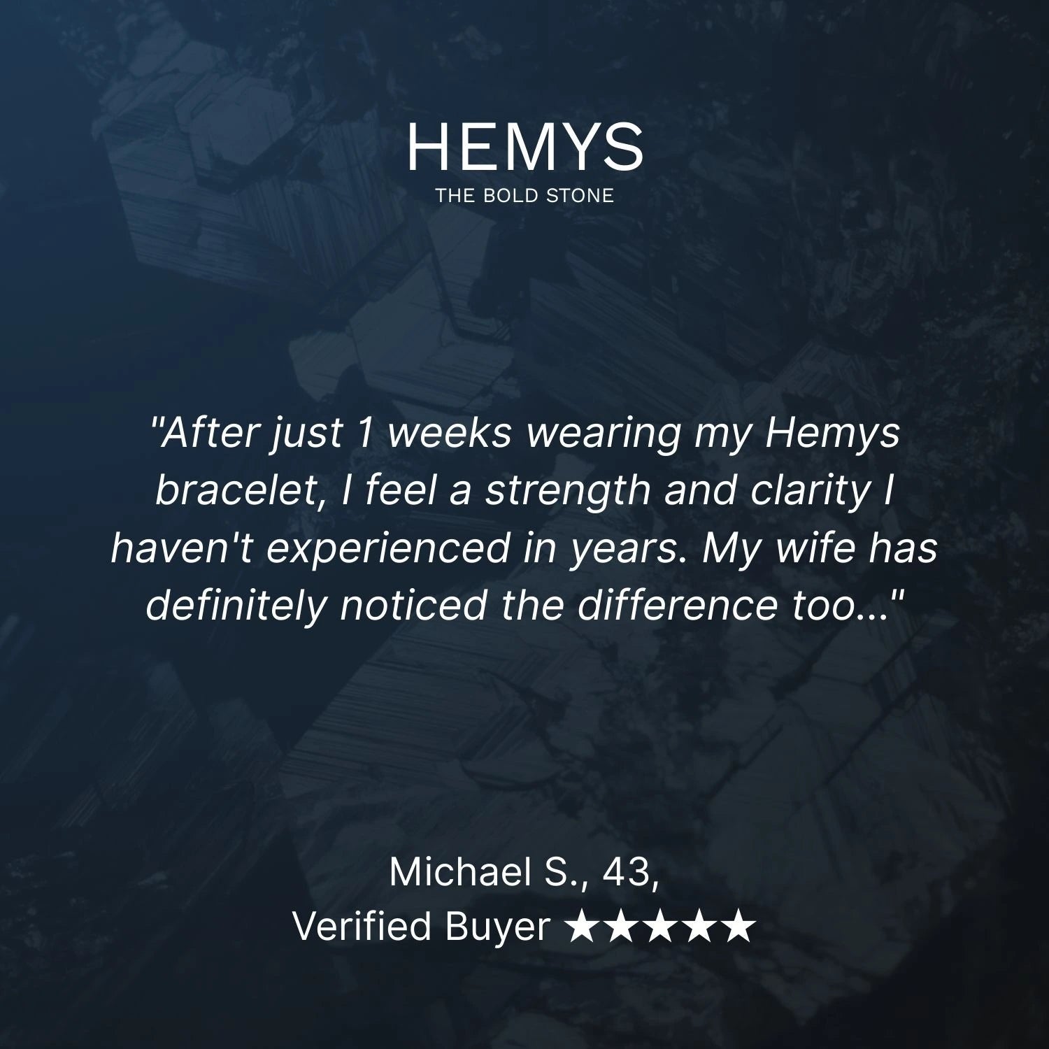 Hemys® Hematite Bracelet
