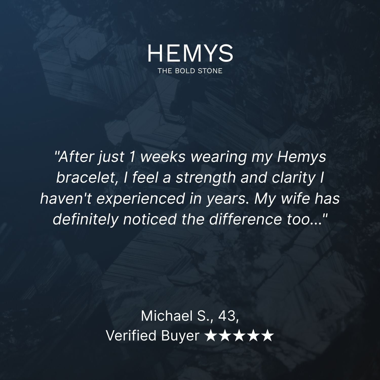 Hemys® Hematite Bracelet